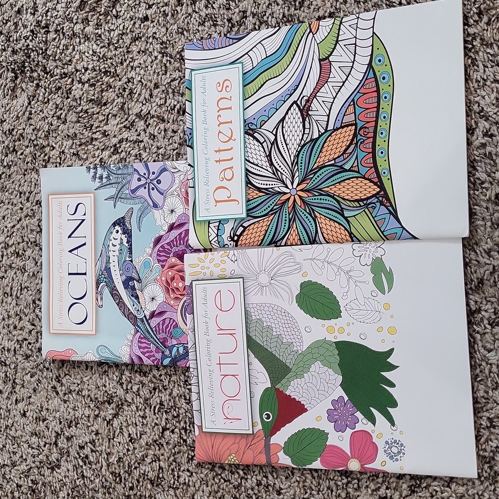 NWOT Adult Coloring books